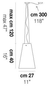 Vetreria Vistosi Подвесной светильник из стекла Cleo sun-id-1427294 - Вид №3