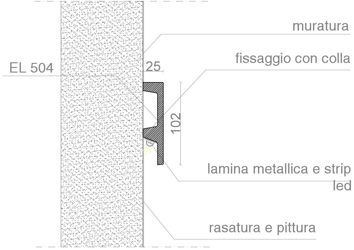 Eleni Рамка для непрямого освещения  El504  - Вид №10