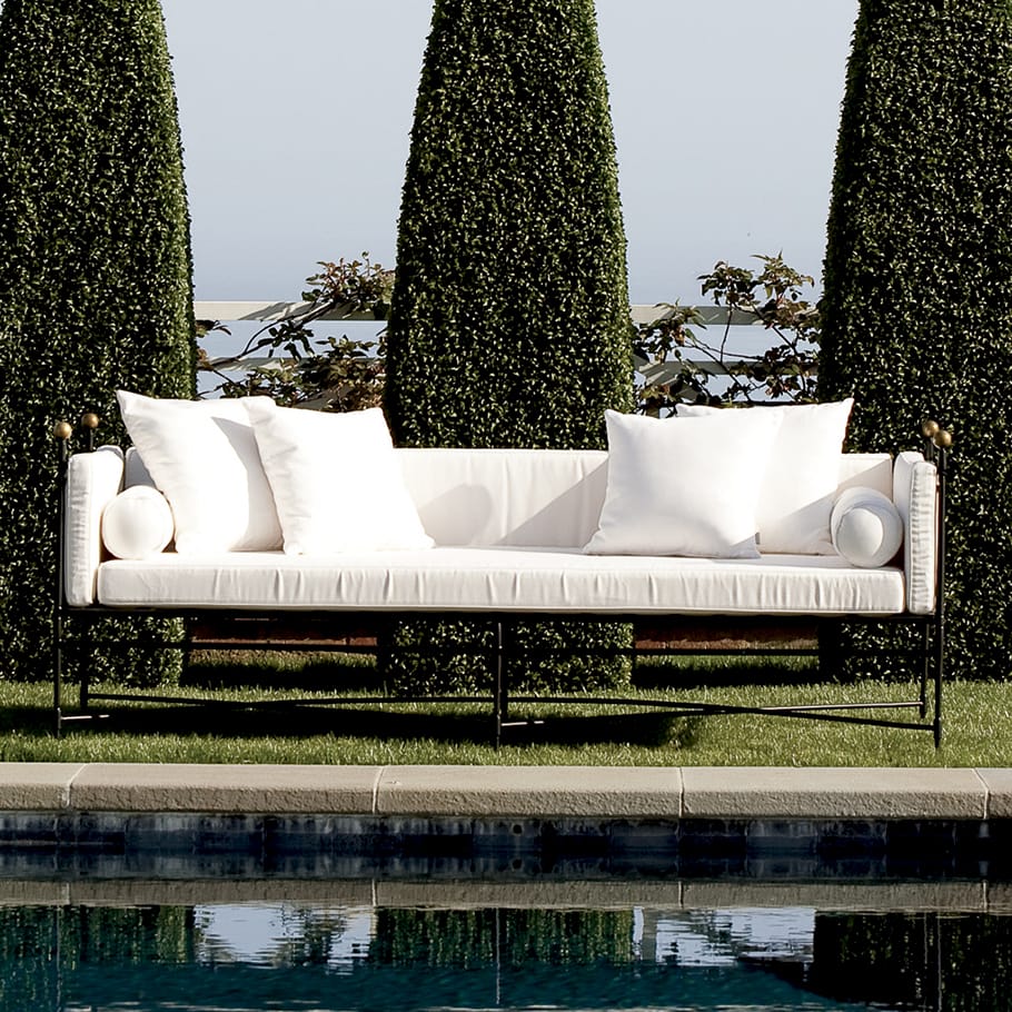 Круглый журнальный столик из нержавеющей стали и стекла JANUS et Cie ARCH-00047288 - Вид №2