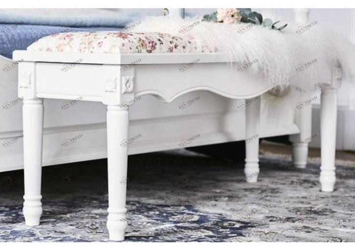Arrediorg.it® Скамейка из дерева и ткани Princess 858 bench