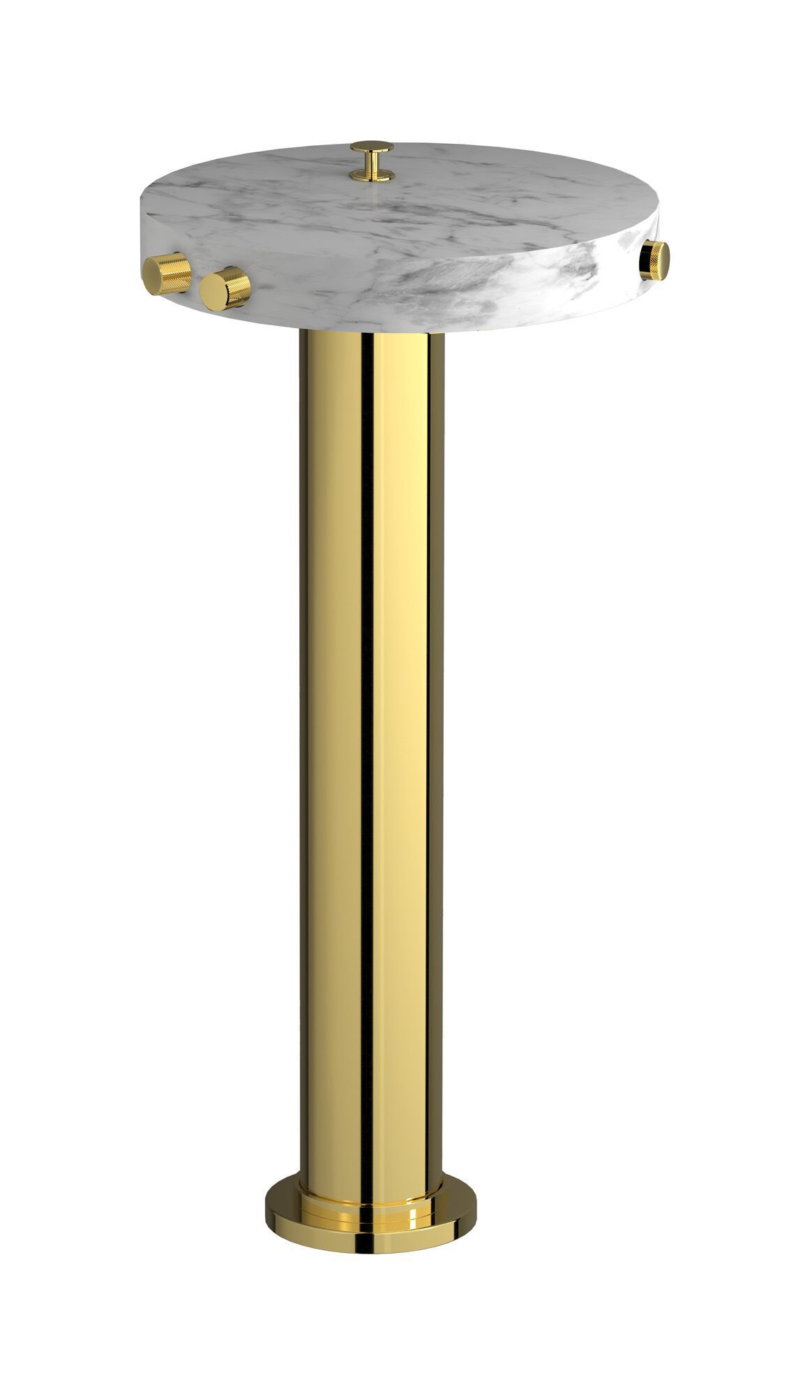 Напольный смеситель для ванны с ручным душем IB мрамор + мрамор Elle ARCH-00039283 - Вид №15