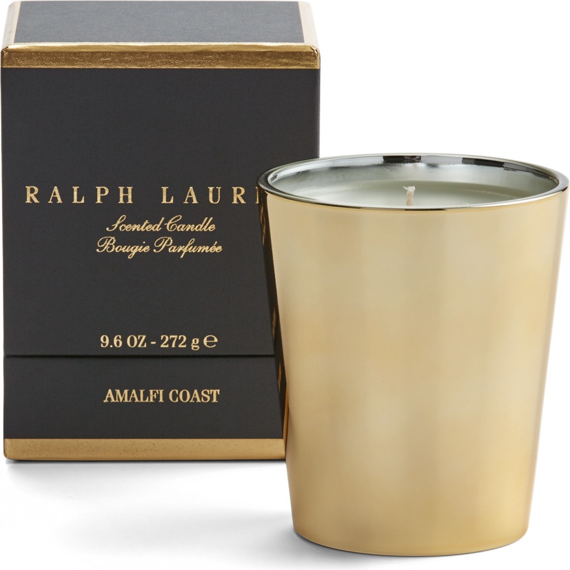 10652158 Ralph Lauren Home Свеча ароматизированная Ralph Lauren Home "Побережье Амальфи" 10см (фиговый лист) Стекло 