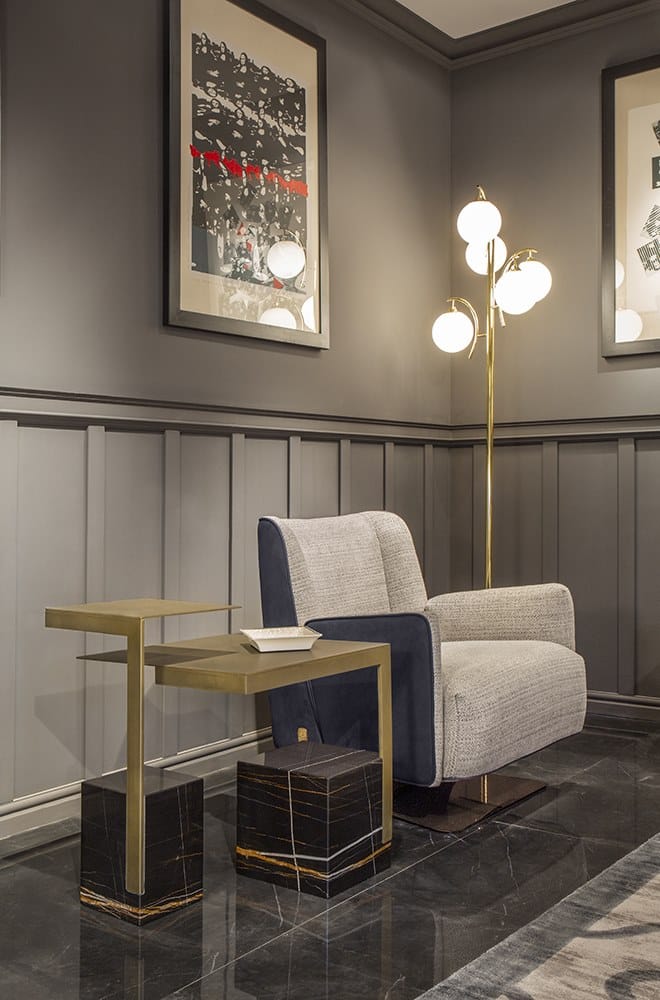 Квадратный металлический журнальный столик Formitalia TAG ARCH-00039257 - Вид №13