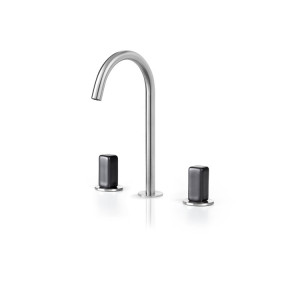 Смеситель на три отверстия для умывальника с изливом IOI203 linki