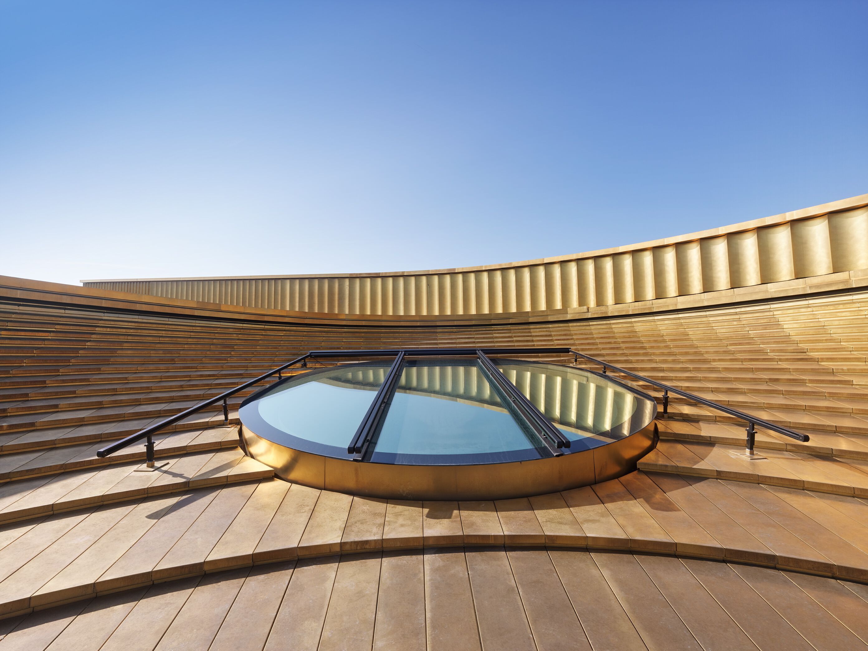 Медная фасадная панель VMZINC NORDIC COPPER ARCH-00132445 - Вид №3