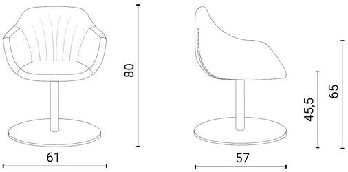 Ozzio Italia Мягкое кресло с подлокотниками  S454  - Вид №1