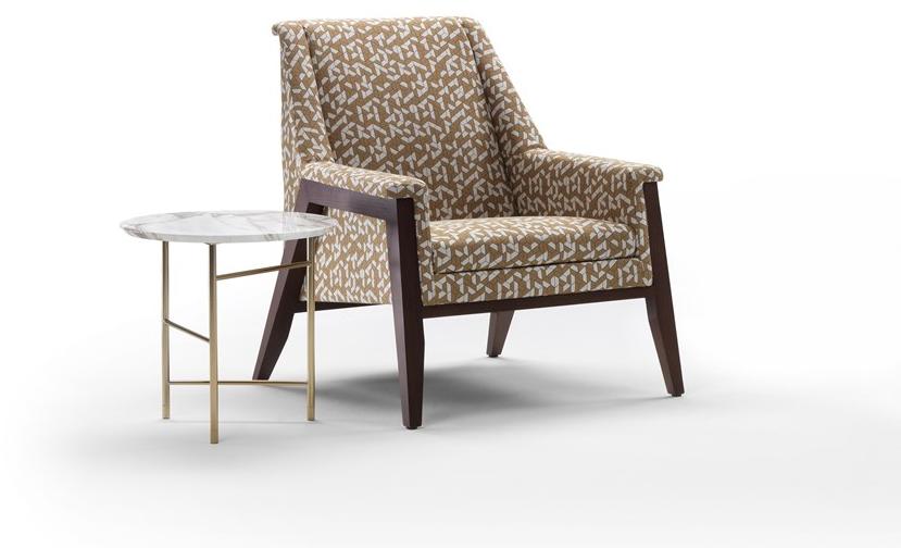 Marelli Низкий круглый мраморный журнальный столик Kyoto sun-id-1380742 - Вид №4