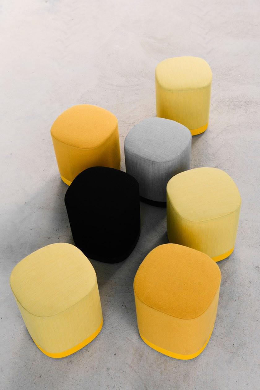 ENEA Квадратный пуф из ткани Puck sun-id-1353031 - Вид №2