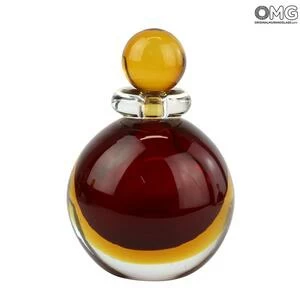 3858 ORIGINALMURANOGLASS Флакон Ежевика - соммерсо - муранское стекло OMG 8 см