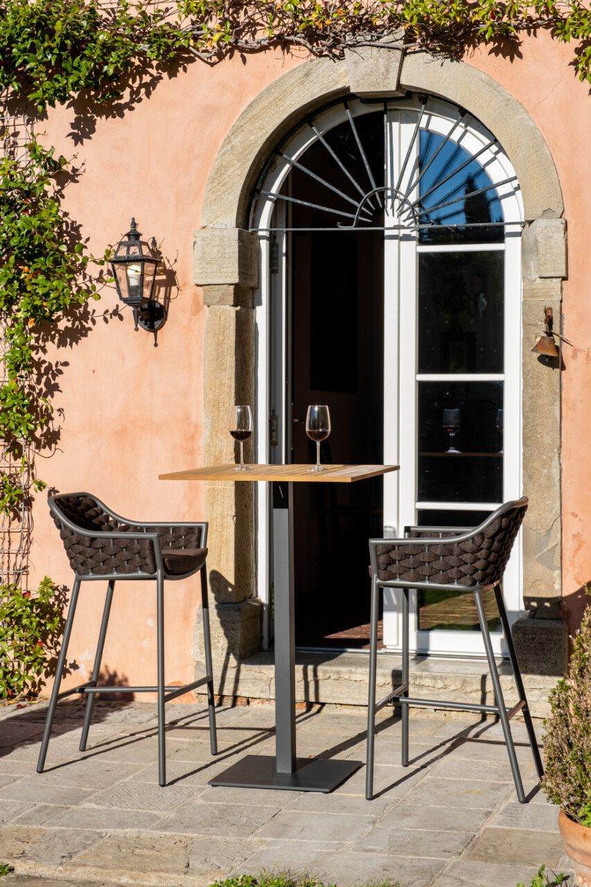 Высокий квадратный садовый стол DRIGANI плоская поверхность ARCH-00032488 - Вид №1