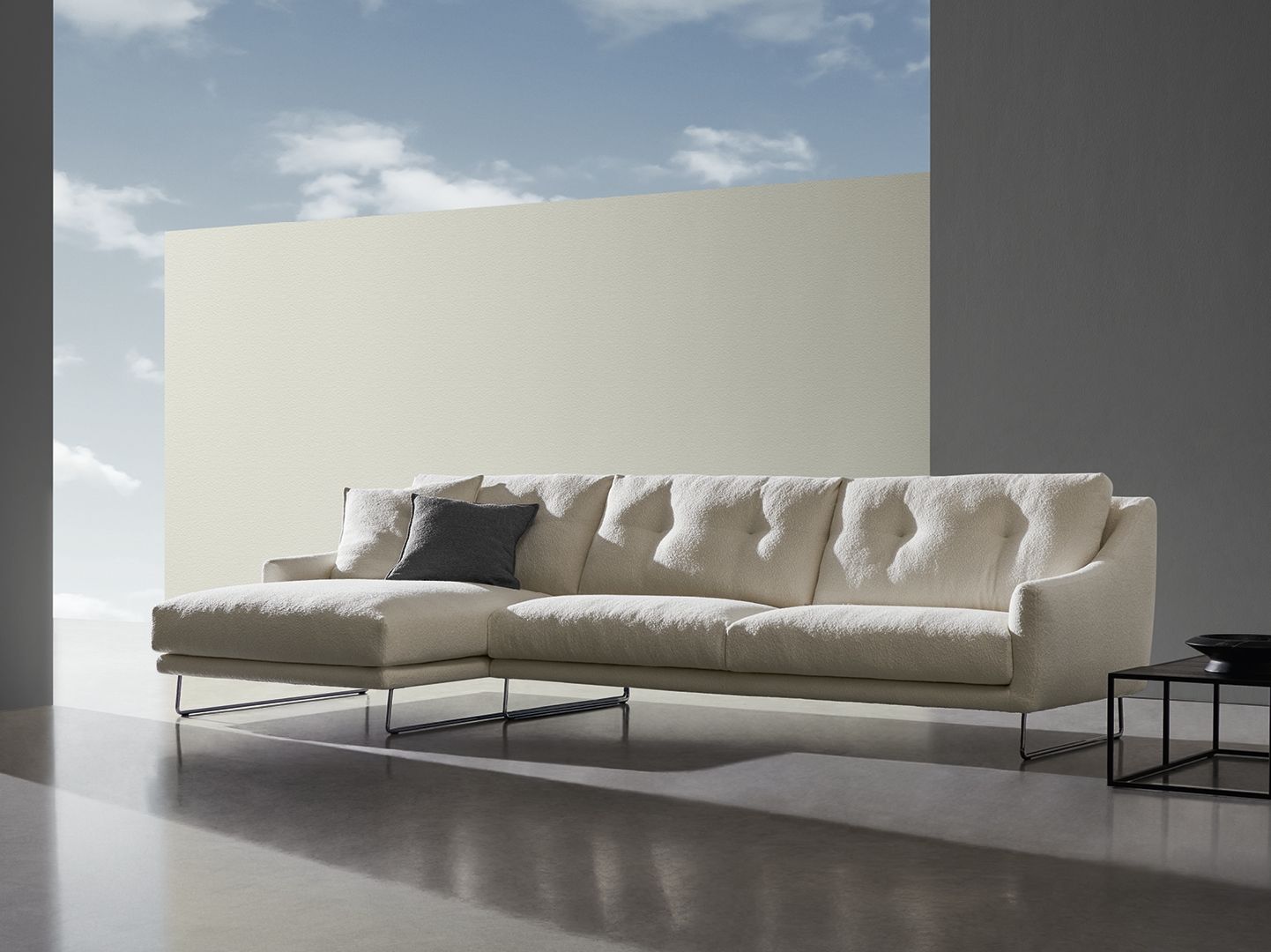 Тканевый диван с полуостровом Twils Ascot ARCH-00147208 - Вид №1