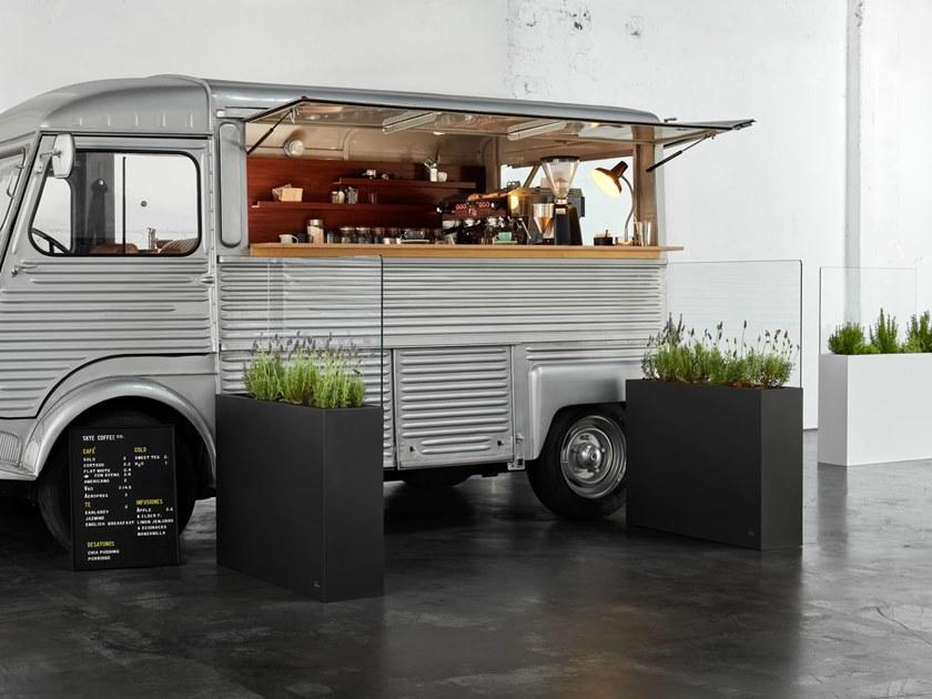 Hobby Flower Прямоугольный стальной горшок для растений Kai sun-id-1424835 - Вид №2