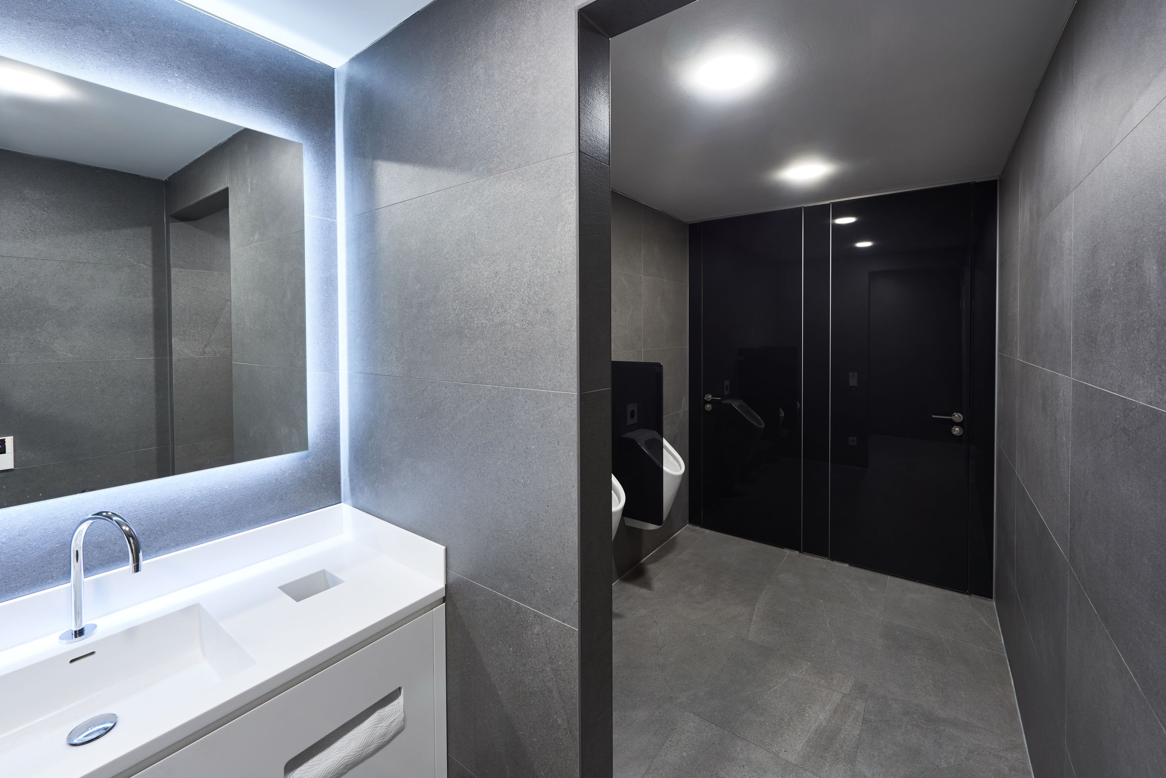 Перегородки в полный рост для туалетов Schäfer Trennwandsysteme VENTO ARCH-00122445 - Вид №1