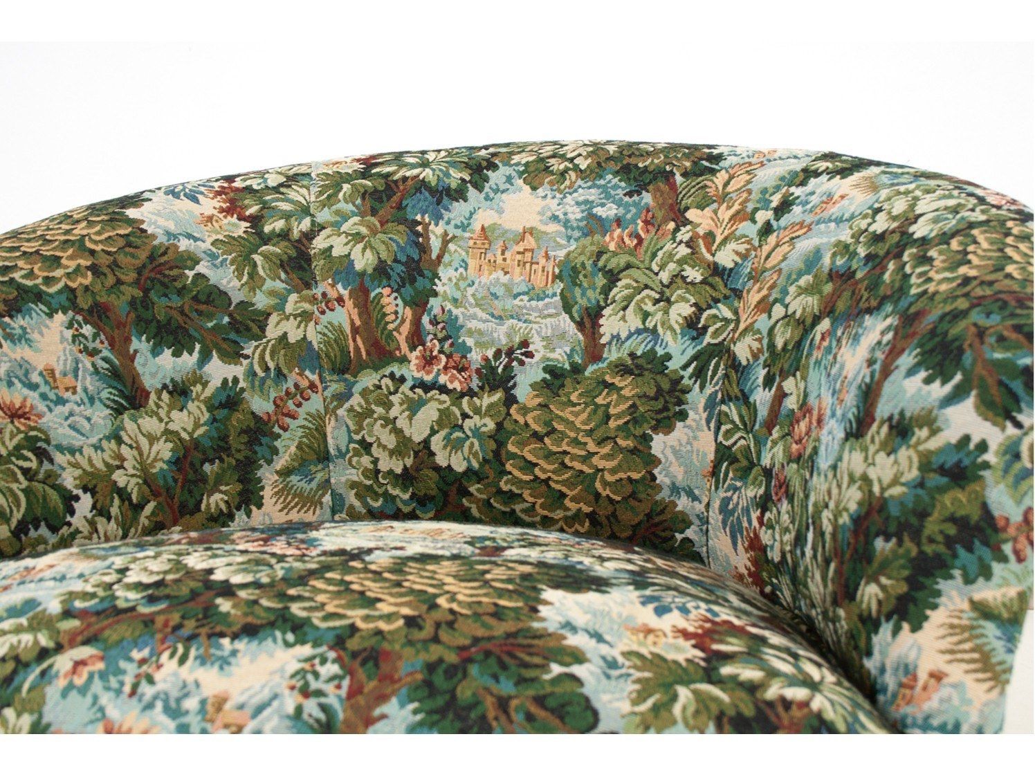 Бархатное кресло с подлокотниками CREARTE COLLECTIONS Хлопковая эссенция ARCH-00004832 - Вид №10