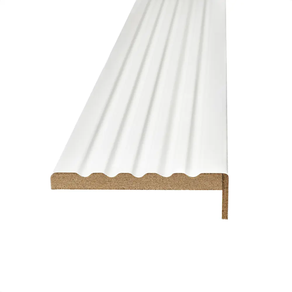 Наличник телескопический белый ПВХ 2170×95×10 мм 89431324 Santreyd STLM-1582839 - Вид №1