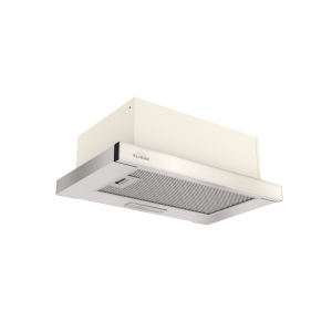 1184240 Вытяжка телескопическая ELIKOR Интегра Glass 50Н-400-В2Д серебристый/бежевый