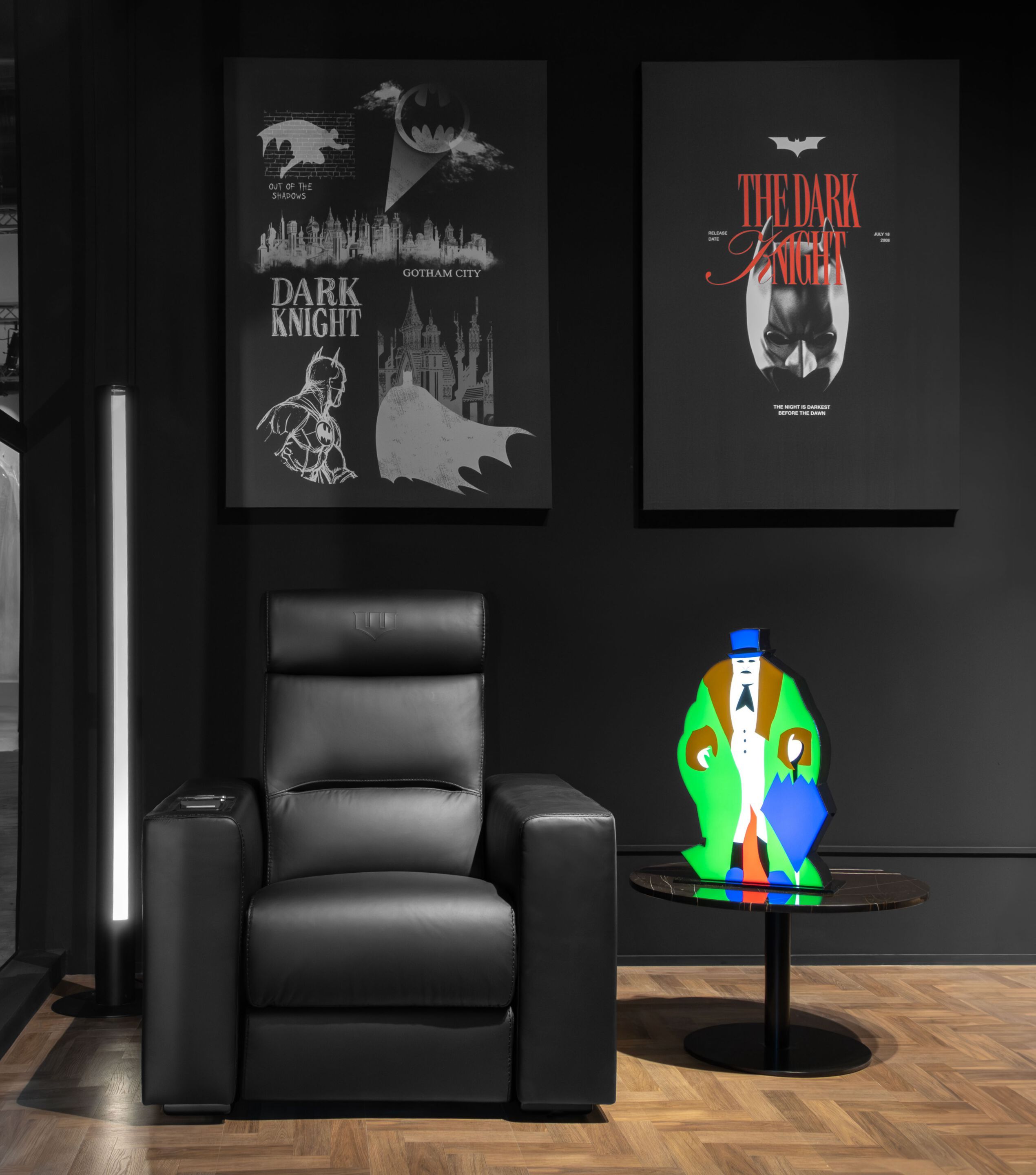 Кожаное кресло для домашнего кинотеатра Wayne Enterprises Home Collection WE-176 ARCH-00104750 - Вид №5