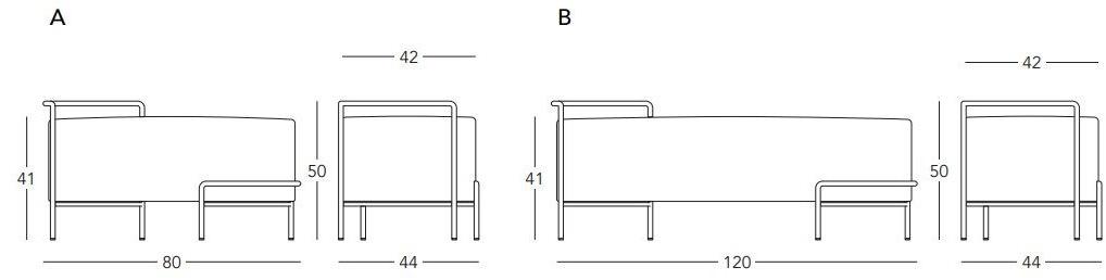 Real Piel Мягкая скамья из ткани sun-id-1455937 - Вид №15