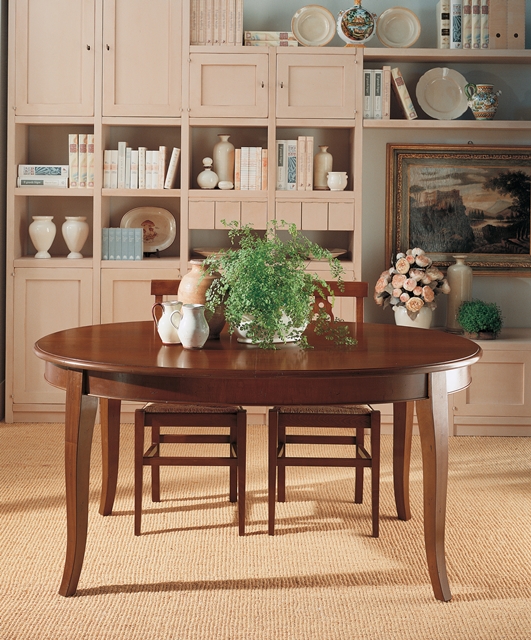 2464 Tifernoit Раздвижной овальный стол Soggiorno 