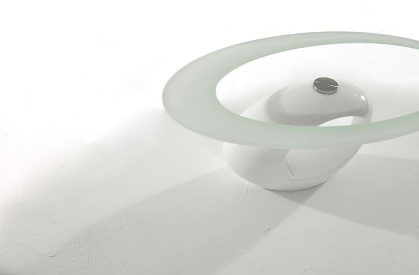 Tonin Casa Низкий овальный журнальный столик sun-id-1447339 - Вид №1