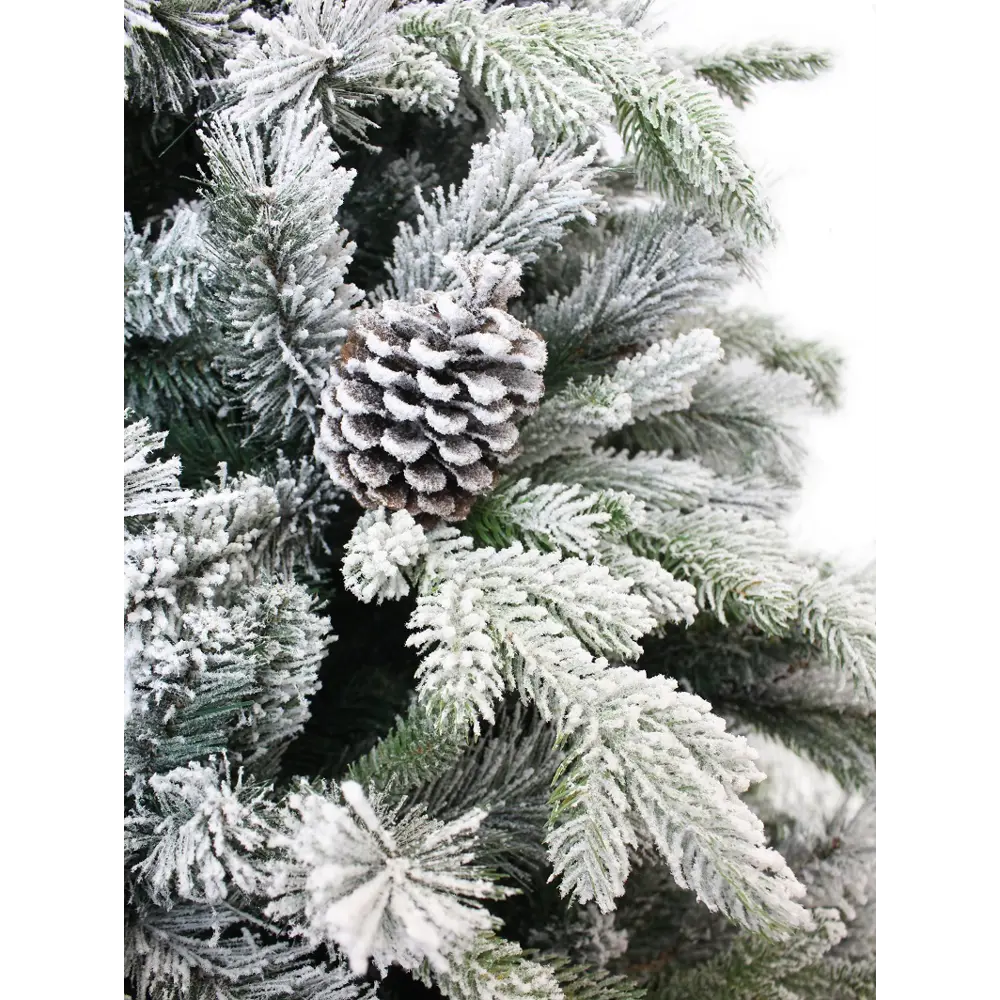 Ель новогодняя искусственная Crystal Queen заснеженная 240 см 89394095 STLM-2047823 BEATREES  - Вид №1