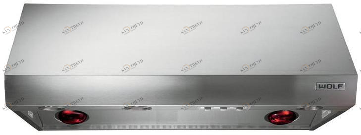 Wolf Вытяжка из нержавеющей стали со встроенным освещением Cappe d'aspirazione Icbpw362718 