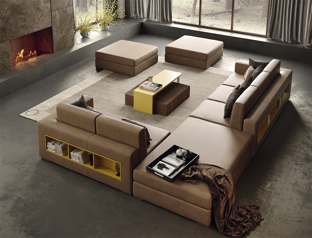 Диван  CAROTI THECA 150+63+149 Concept