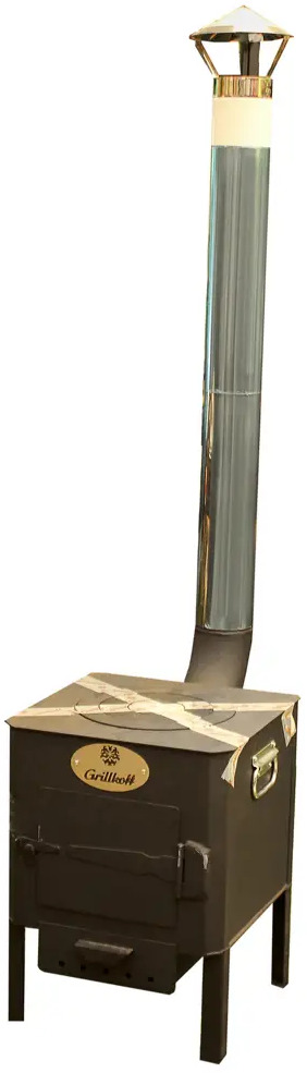 GRILLKOFF Садовая печь-камин для казана и обогрева 81966855