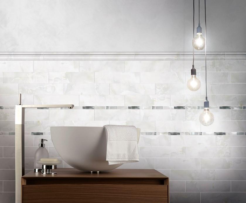 CERAMICHE BRENNERO Белая настенная плитка для дома Jewel sun-id-1415683 - Вид №1