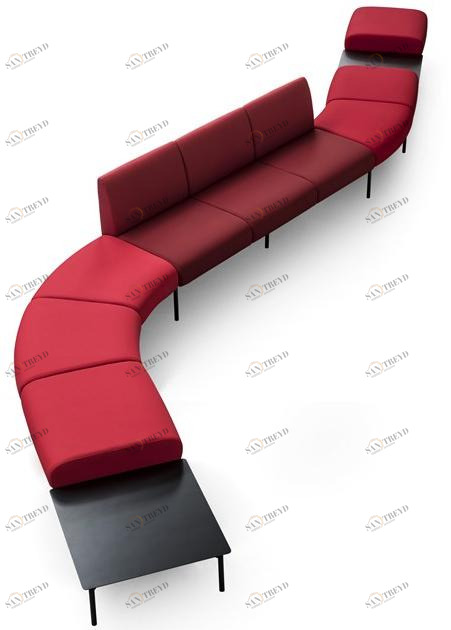 Calligaris Модульный тканевый диван sun-id-1419984