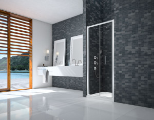 Дверь в нишу DWH00D0 Merlyn Ionic Хромированный