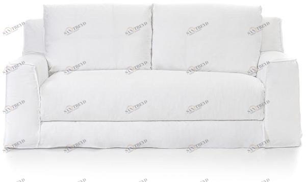 Gervasoni 2-х местный тканевый диван со съемным чехлом Loll sun-id-1456488