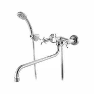 ONTSBLCM10 Milardo Ontario Смеситель для ванны с длинным изливом Ontario Россия