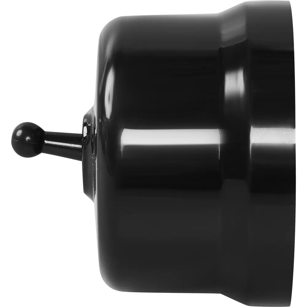 Выключатель Electraline одноклавишный в глянцевом коричневом исполнении 84229206 Лофт STLM-0047238 - Вид №3