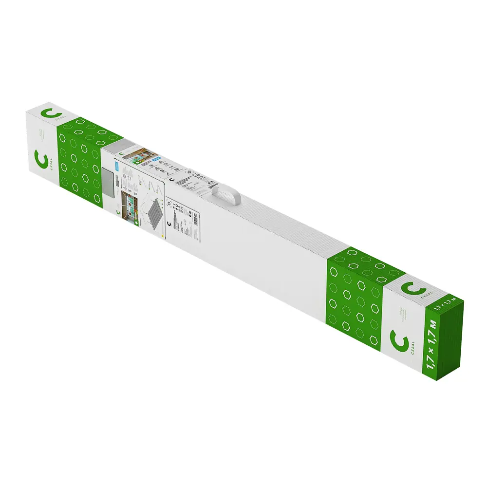 CESAL Реечный потолок кубической формы для входных зон и санузлов 1.7×1.7м 87202501 STLM-1016370 - Вид №2