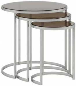 Ersa Круглый стеклянный журнальный столик