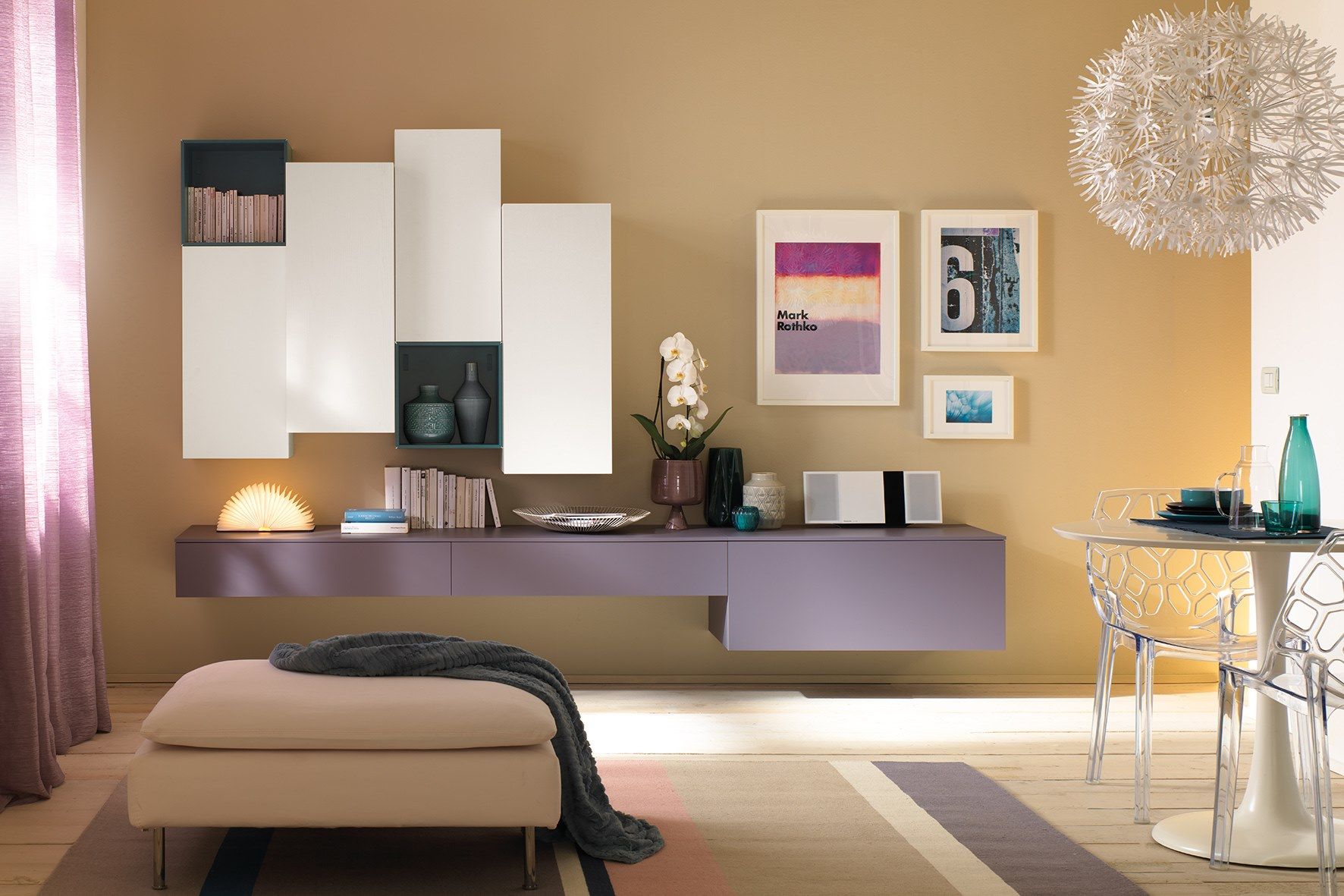 Деревянная стена с настенным креплением Moretti Compact LV101 ARCH-00092673 - Вид №1