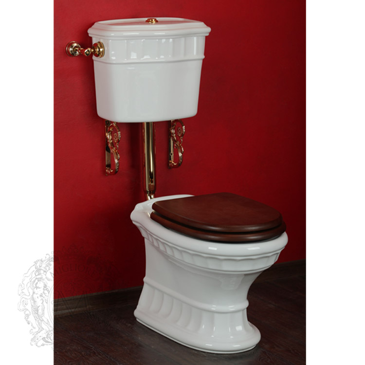 ML.GNT-25.811.BI/ML.GNT-25.838.BI/ML.MEC-29.138.CR Компакт унитаз с бачком Белый Migliore  Италия  - Вид №1