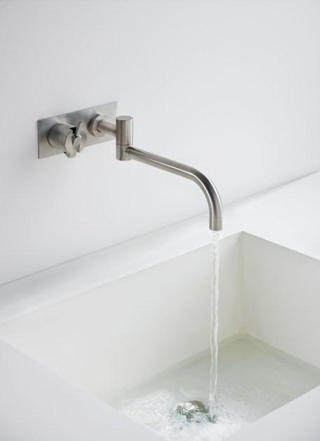 VOLA Смеситель для умывальника настенный с тарелкой sun-id-1491245 - Вид №2