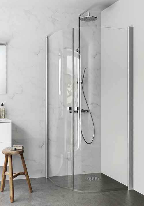 1450422 Igloo Pro Душевой Уголок Круглый 70X90 Hafa Прозрачный 