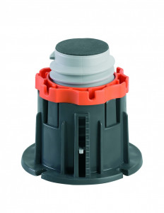 660400 000 03  Ножки для душевых поддонов Cricabac Extra-Flat, регулируемые, Д. 106 мм, 50 шт. Valentin Серый Оранжевый