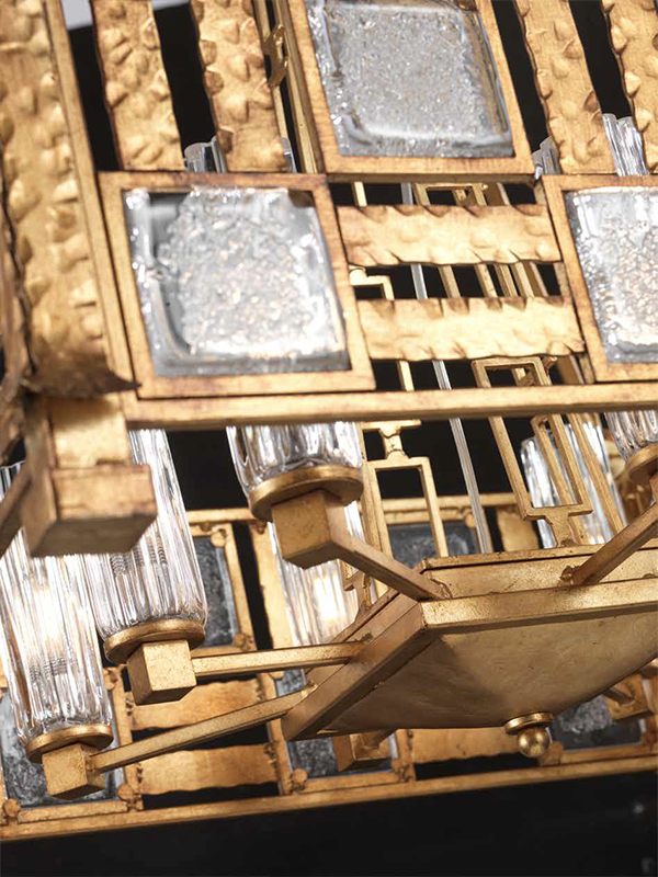 Люстра  STILLUX 20627/SG  - Вид №1