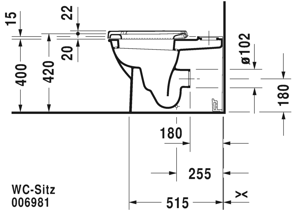 2138090000 Компакт унитаз с бачком Белый Duravit Darling New Германия - Вид №3