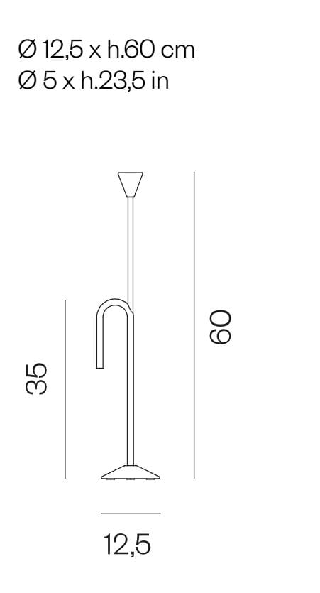 Напольные подсвечники из стали с порошковым покрытием BD Barcelona батон ARCH-00095025 - Вид №17