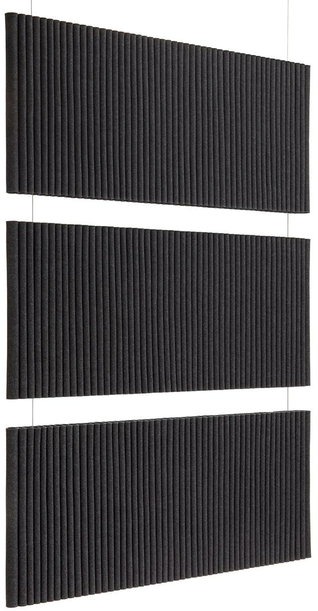 HEY-SIGN Подвесная акустическая панель из войлока Wave sun-id-1444222 - Вид №1