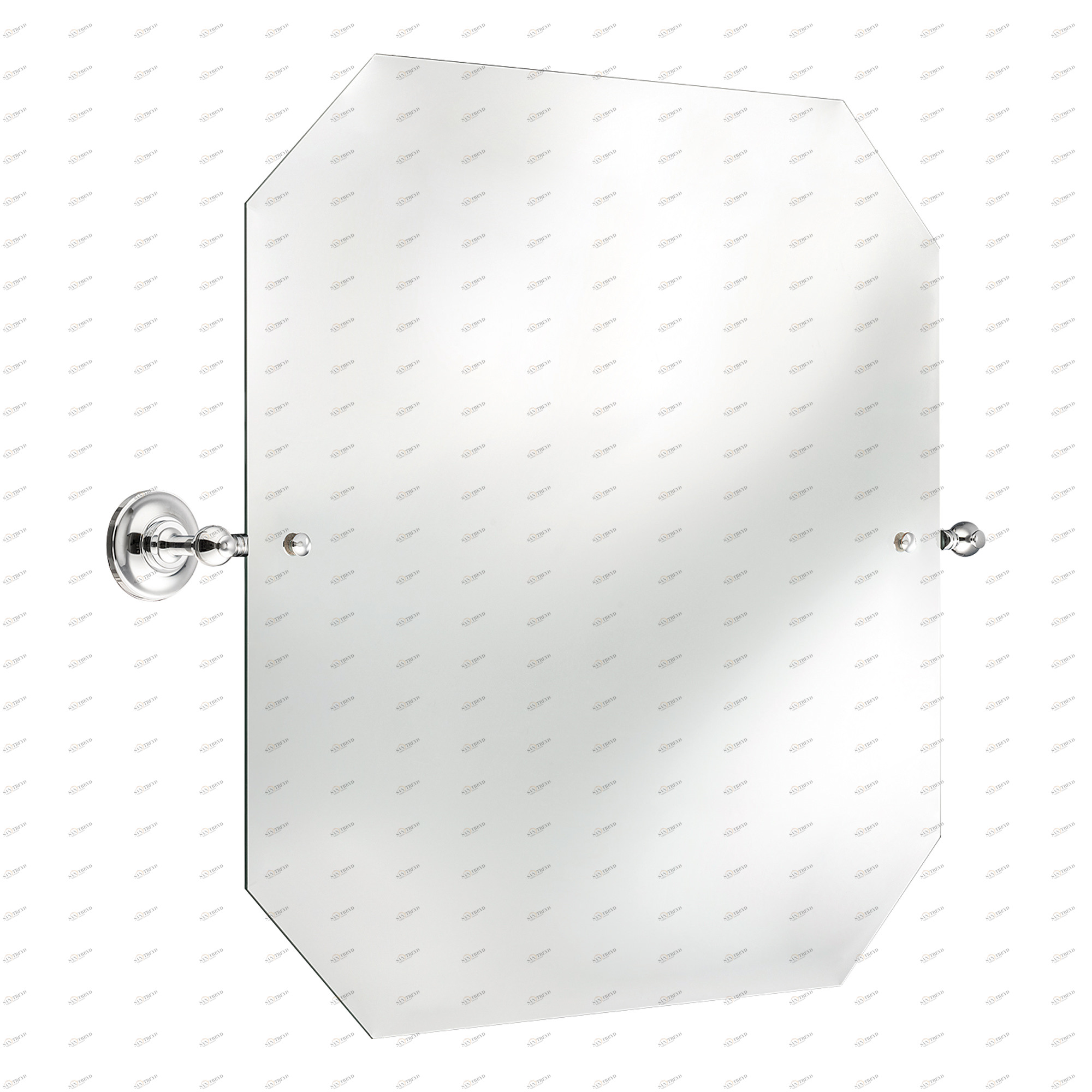 Traditional bathrooms Зеркало, восьмиугольное Tb687.nk Стекло / латунь 