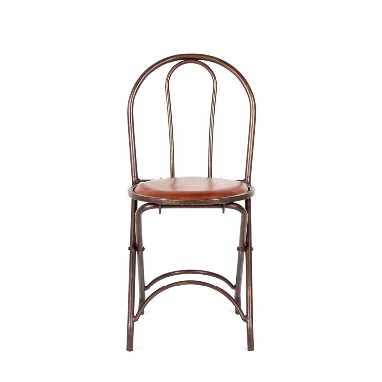 080221 Раскладной кожаный стул Francisco Segarra Tesh Santreyd  - Вид №3