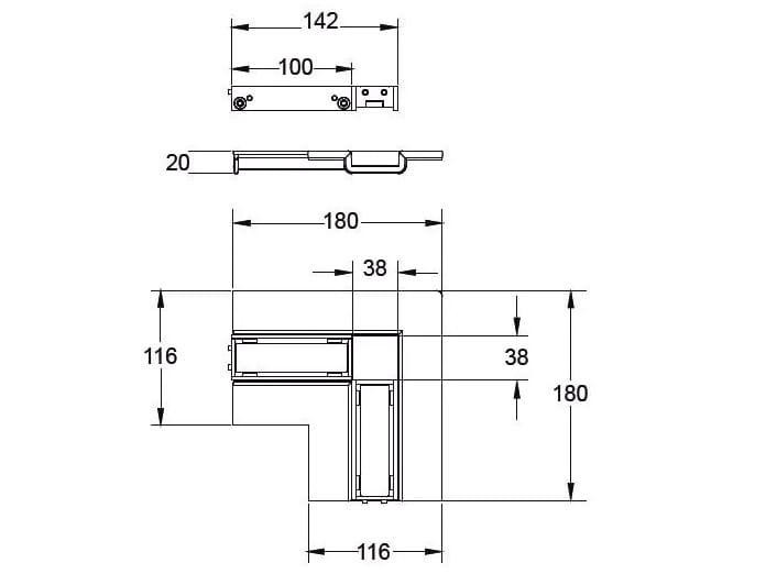 Слив пола из нержавеющей стали Bonomini Canalissima ARCH-00055162 - Вид №2