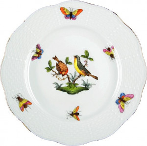 55135 Herend Тарелка пирожковая 15,5см "Ротшильд" Фарфор