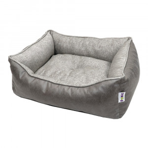 ПР0056989 Лежак для животных Colour 70х60х23см серый Foxie
